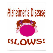 Blows Alzheimer'S Disease Poster posters by causeican Blows Alzheimer'S Disease Poster posters