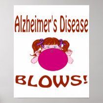 Blows Alzheimer'S Disease Poster