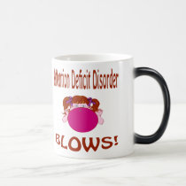Blows Attention Deficit Disorder Mug by causeican Blows Attention Deficit Disorder Mug