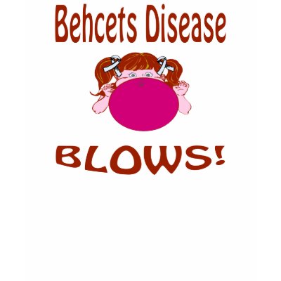 Blows Behcets Disease Shirt by causeican