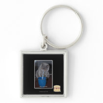 Blows Bubbles in ur milk Key Chain