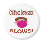Blows Childhood Depression Magnet