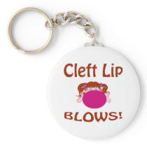 Blows Cleft Lip Keychain