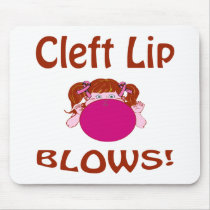 Blows Cleft Lip Mousepad
