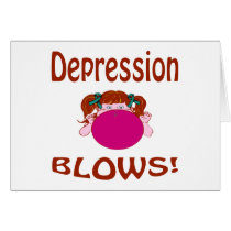 Blows Depression Card by causeican Blows Depression Card