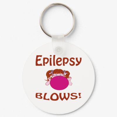 Blows Epilepsy Keychain by causeican