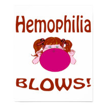 Blows Hemophilia Poster posters by causeican Blows Hemophilia Poster posters