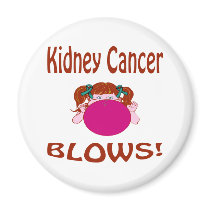 Blows Kidney Cancer Magnet by causeican Blows Kidney Cancer Magnet