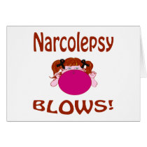 Blows Narcolepsy Card