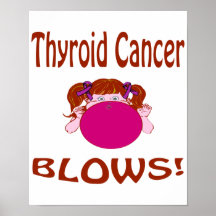 Blows Thyroid Cancer Poster