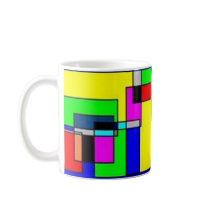 Blox Mug by pauljohnkurf Blox Mug