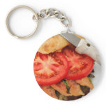 BLT On A Ciabatta Roll Keychain