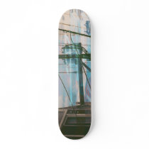Blu Binary Fog Skateboard Deck