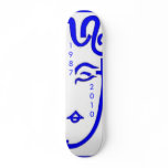 BLU-LOGO-DATES SKATEBOARD