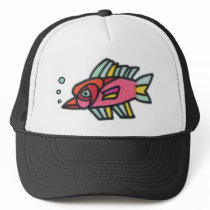 Blub Fish Pinknose hats by starryseas Blub Fish Pinknose hats