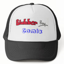 Blubber Boy Comix hats by Doodlemonsterchicken Blubber Boy Comix hats