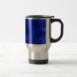 blue005 rich deep textures coffee mug
