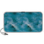 BLUE173 PAINTED WATER RIPPLE EFFECT TEXTURE TEMPLA speakers
