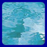 BLUE173 PAINTED WATER RIPPLE EFFECT TEXTURE TEMPLA stickers