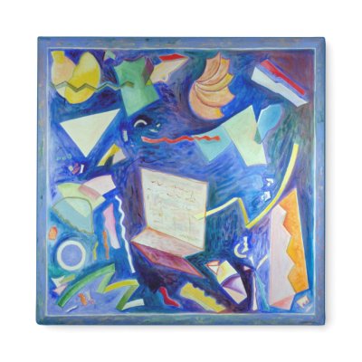 Blue3 Magnet by Julier