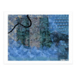 Blue 10 postcard