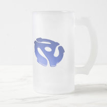 Blue 3D 45 RPM Adapter mugs