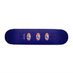 Blue 3rd Eyes Skateboard
