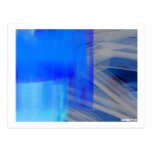 Blue 4 postcard