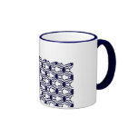 Blue Abstract Art Mug mugs