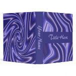 blue abstract binders