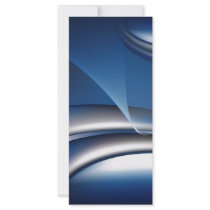 personalize, dooni designs, customize, promotional, business, abstract, corporate, small business, wavy, blue, finance, subtle, professional, Rack Card with custom graphic design