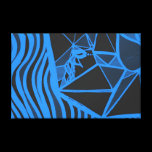 Blue Abstract canvas prints