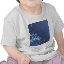 Blue Abstract Futuristic Space Cosmic Design Illus T Shirts