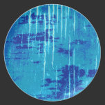 Blue Abstract Graphic. plates