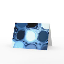 Blue abstract Greeting Card by 2LPZstudio Blue abstract Greeting Card
