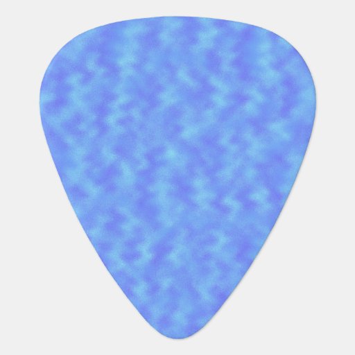 Blue Abstract Guitar Pick Zazzle