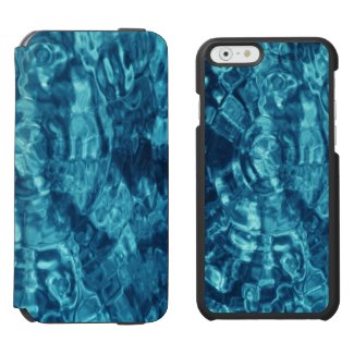 Blue Abstract Incipio Watson™ iPhone 6 Wallet Case