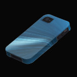 Blue Abstract iPhone 4 Tough Case casemate cases