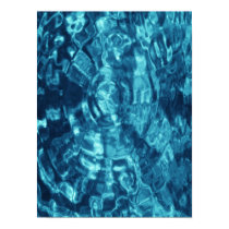 Blue Abstract posters