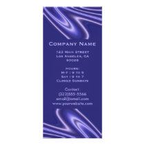 blue abstract rack cards