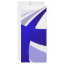 Blue Abstract Swooshes Rack Cards