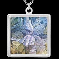 Blue Acanthus necklaces