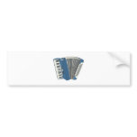 blue accordian bumper stickers