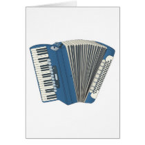 blue accordian cards