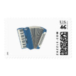 blue accordian stamps