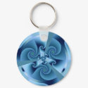 Blue Accordion keychains by fraktalina2 Blue Accordion keychains