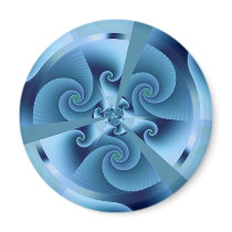 Blue Accordion magnets