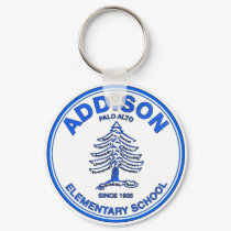 Blue Addison Keychain