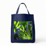 Blue Agapanthus Buds Bag