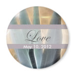 Blue Agave 1 Glow Love Wedding Fridge Magnets